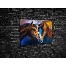 Tablo 360 Atlar Kanvas Tablo