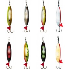 Dam Effzett Standard Spoon Slim 6.5 cm 16 gr Sinking Kaşık Fluo Green/black Uv