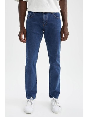 Defacto Sergio Regular Fit Normal Bel Boru Paça En Boy Likralı Jean Pantolon V3991AZ21AU