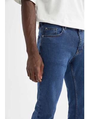 Defacto Sergio Regular Fit Normal Bel Boru Paça En Boy Likralı Jean Pantolon V3991AZ21AU