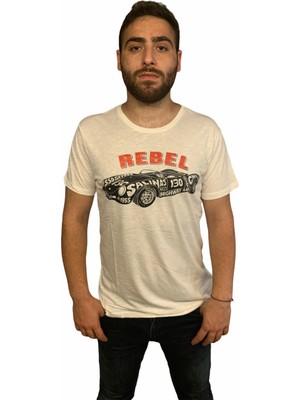 Superfly Men Tshırt White Erkek T-Shirt 21630-24