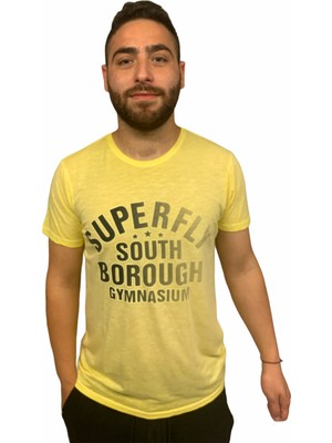 Superfly Tshirt Erkek Sarı Tshirt 21695-22