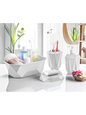 Ebrulihomeart Prizma 4'lü Banyo Seti