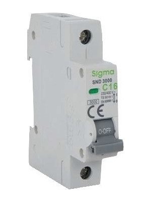 1*20A 3ka B Tipi W Otomatik Sigorta Sigma