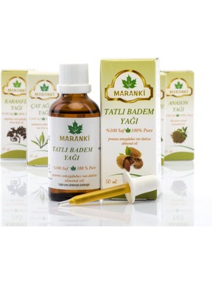 Maranki Tatlı Badem Yağı 50 ml