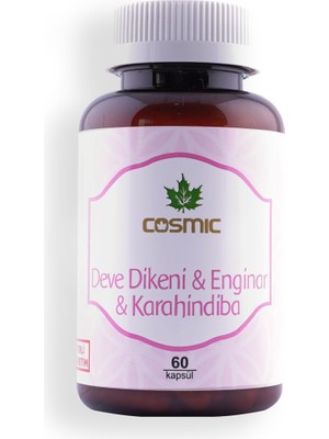 Maranki Deve Dikeni & Enginar & Karahindiba Bitkisel Karışımlı Kapsül ( 60 Kapsül )