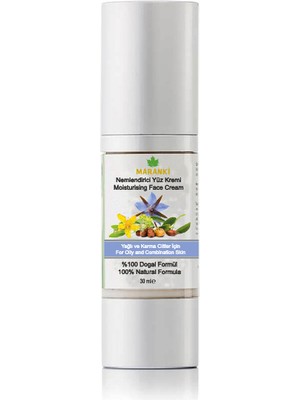 Maranki Nemlendirici Yüz Kremi 30 ml (Yağlı ve Karma Ciltler Için)
