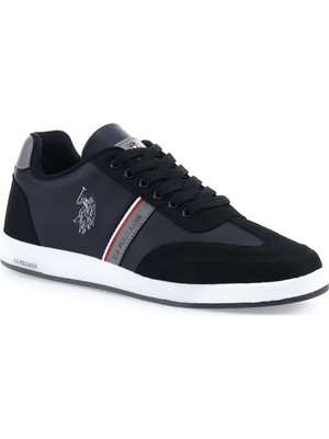 U.S. Polo Assn. Kares Wt 1pr Siyah Erkek Sneaker Ayakkabı