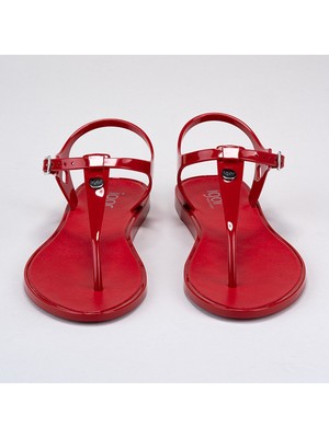 Igor S10172 Ursula Basic Kırmızı Kadın Sandalet