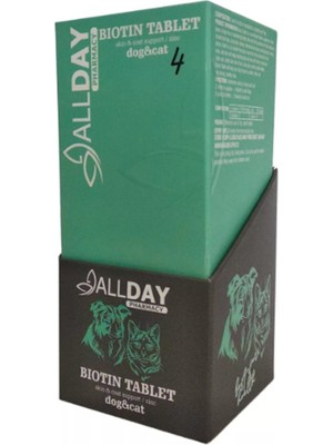 Allday 75GR  Biotin Tablet   Dog-Cat 4