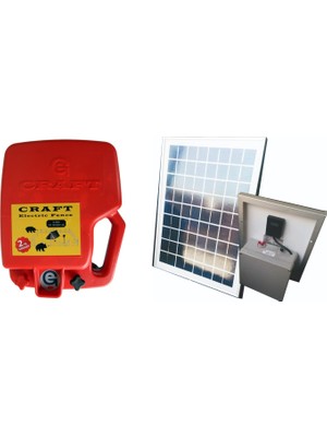 Craft 14 Kw Güneş Panelli Elektrikli Çit Makinası