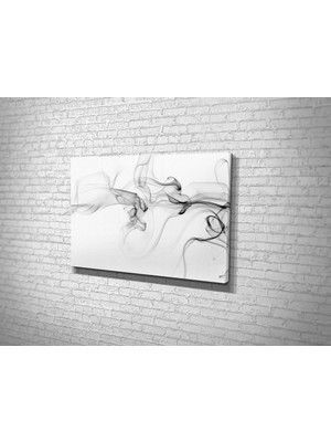 Tablo 360 Siyah Duman Kanvas Tablo