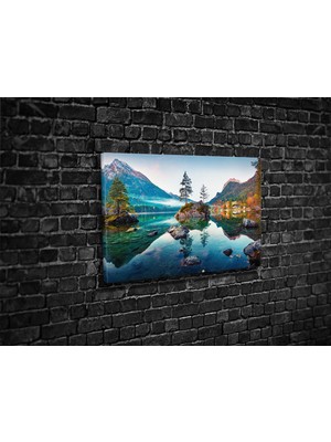 Tablo 360 Hintersee Gölü Kanvas Tablo
