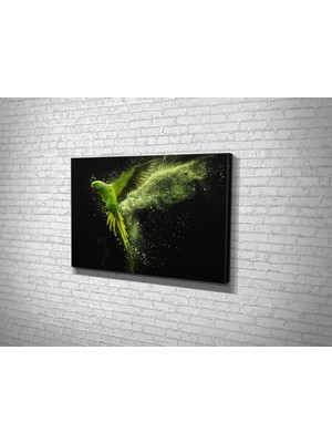 Tablo 360 Tropikal Papağan Kanvas Tablo