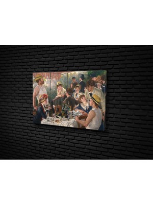 Tablo 360  Pierre- Auguste Renoir- Luncheon Of The Boating Party Kanvas Tablo