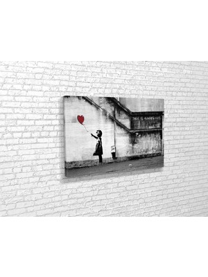 Tablo 360 Banksy- Ballon Girl There Is Always Hope Kanvas Tablo