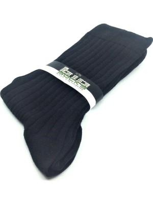 Socks Master  6 Çift Naturel Pamuk Penye, Naturel Corspun CRSP60/20 Elastanlı, Sağlık ve Konfor