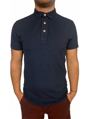 Superfly Men Poloshırt Navy Erkek T-Shirt 21502-15