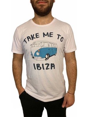 Superfly Men Tshırt İbiza- Whıte Erkek T-Shirt 21609-24
