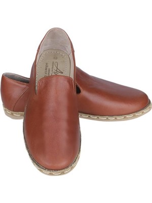 Aintap Deri Kahverengi Erkek Gaziantep Yemeni Ayakkabı