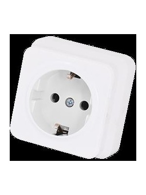 Günsan Fantasy Topraklı Priz, Beyaz