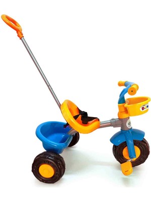 Akar Oyuncak Boni Bike 3 Tekerlekli Turuncu Bisiklet Ergonomik Pedal Yapısı ve Ayarlanabilir Koltuk