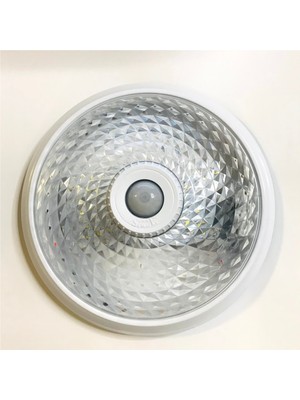 Ss 360 Derece Hareket Sensörlü Lamba Tavan Armatürü E25 Duy Vidasız Pratik Modül Değişim