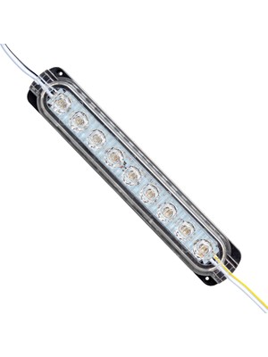 Powermaster Parlak Yanıp Sönen Rgb Modül LED 14*32.5 2835 24 Volt 1.2 Watt