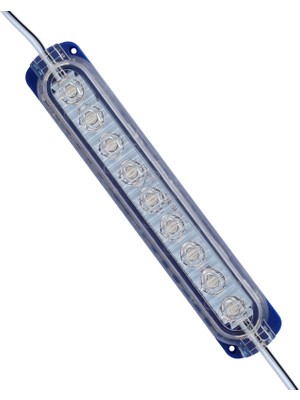 Powermaster Tek Renk Mavi Modül LED 14*32.5 2835 24 Volt 2.4 Watt