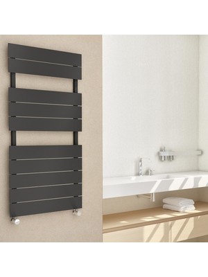 Sanica Zafra Havlupan Antrasit Alüminyum 600 x 724 mm