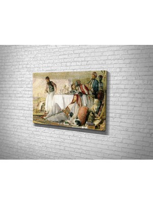 Tablo 360 John Frederick Lewis- Konaklama Kanvas Tablo