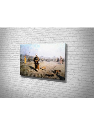 Tablo 360 Leonardo De Mango- Galata Köprüsü Kanvas Tablo