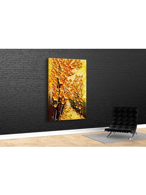 Tablo 360 Orman Yolu Kanvas Tablo