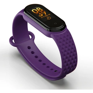 Xiaomi Mi Band 5 ve 6 Uyumlu Kordon (Kabartma Desenli)