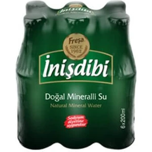 Inişdibi Sade Maden Suyu 6x 200 ml