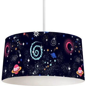 Talia Home  Çocuk Odası Gezegen Desenli Sarkıt Avize TLAV-037
