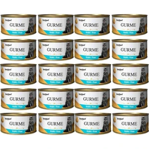 Gurme Kedi Konservesi Ton ve Hamsi Parça Etli 100 gr 20ADET