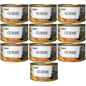 Gurme Kedi Konservesi Cigerli 100 gr 10 Adet