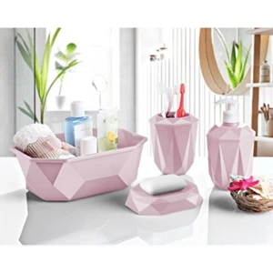 Ebrulihomeart Prizma 4'lü Banyo Seti