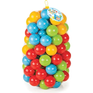 Havuz Topu 100 Adet / 6 cm / File – Karışık Renkli