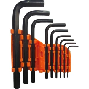 Pro Tec Alyan Allen Anahtar Takımı Seti 9 Parça Kısa 1.5-10 mm
