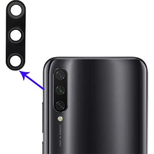 Xiaomi Mi A3 Uyumlu Çerçeveli Kamera Camı