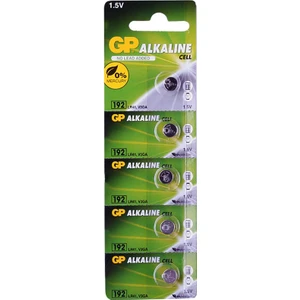 Gp 192 1.5 Volt LR41 Alkalin Düğme Pil 5'li
