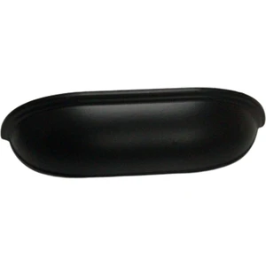 Lüks Çanak Sandal Gizli Kulp 96MM Siyah