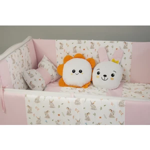 Kista Baby Bebek Uyku Seti Nevresim Takımı 60x120 Bunny Pembe