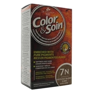 Color & Soin Tamamen Bitkisel Organik Saç Boyası 7n Fındık Sarısı