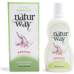 Natur Way Sarımsaklı Bitkisel Şampuan Kokusuz 500ml