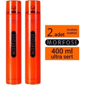 Morfose Saç Spreyi Turuncu 400 ml x 2 Adet