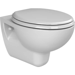 Seramik Lila Asma Klozet Yavaş Kapanır Klozet Kapağı