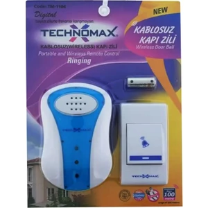 TM-1104 Çok Frekanslı Kablosuz Zil